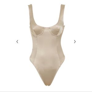 House of CB ‘Mistress Rocks’ bodysuit nude 🤍